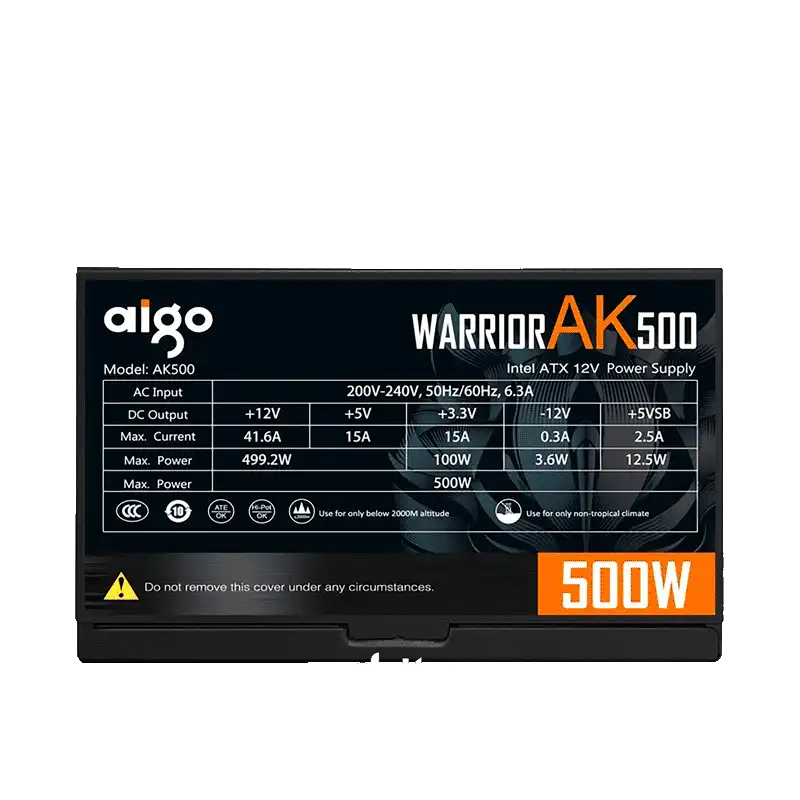 Aigo AK500 500W Power Supply